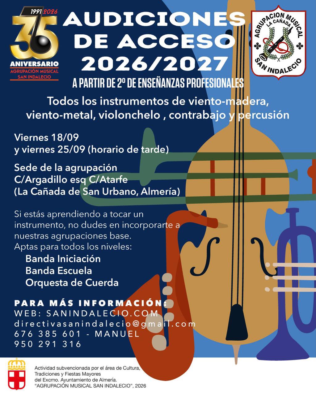 audiciones de acceso audiciones de acceso